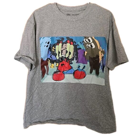 Uniqlo UT Cactus Plant Flea Market Spongebob Squarepants T Shirt Size S - Picture 1 of 5